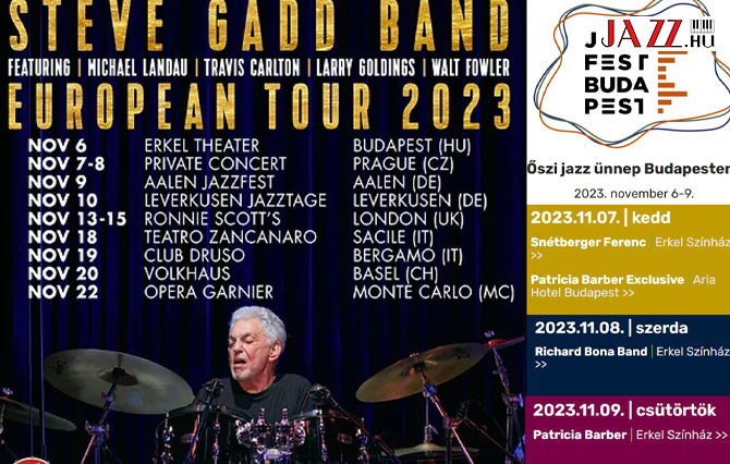 Steve Gadd Band Budapest