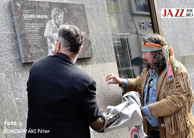 Szabó Gábor tábla avatása