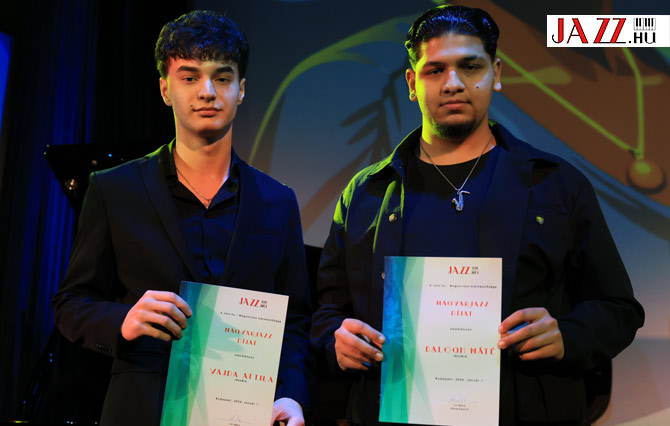 Balogh Máté és Vajda Attil a MagyarJazz-dijas