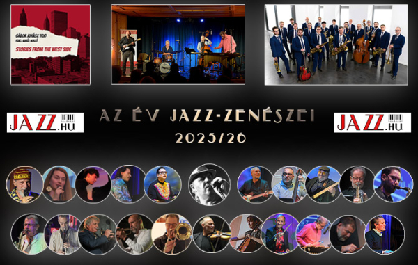 AZ &Eacute;V JAZZ-ZEN&Eacute;SZE ★ a k&ouml;z&ouml;ns&eacute;gszavaz&aacute;s eredm&eacute;nye - 2025/26 ★