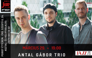 Érdi Jazz Klub: Antal Gábor Trió