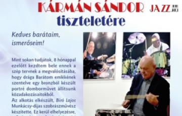 Emléktábla-avatás és emlékkoncert Kármán Sándor tiszteletére